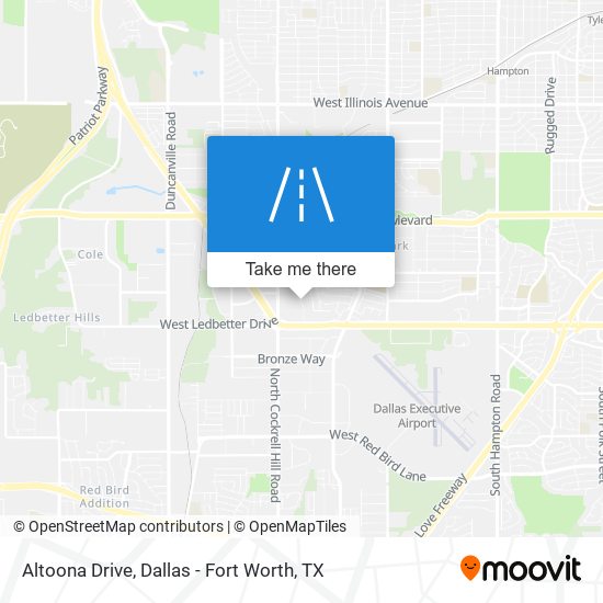 Altoona Drive map
