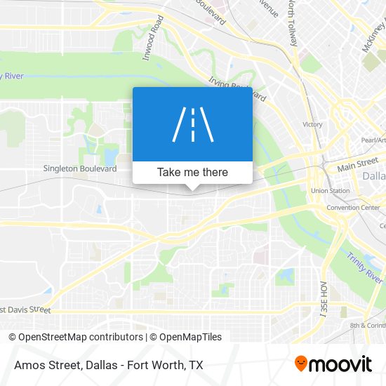 Mapa de Amos Street