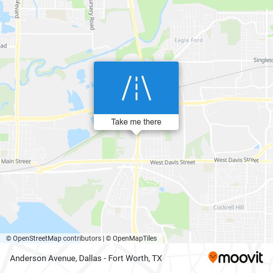 Mapa de Anderson Avenue