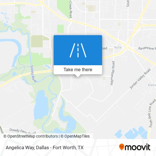 Angelica Way map