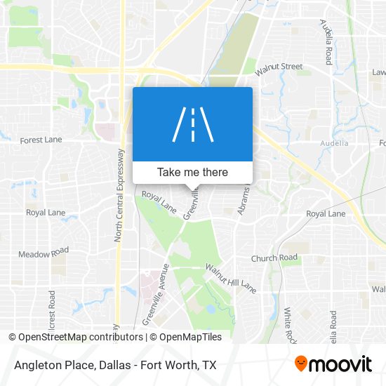 Angleton Place map