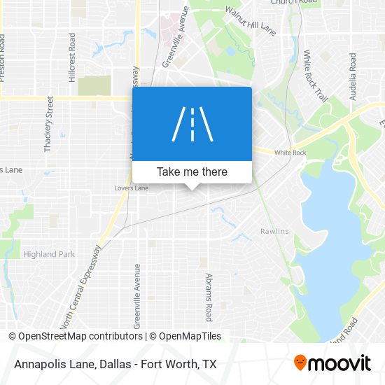 Mapa de Annapolis Lane