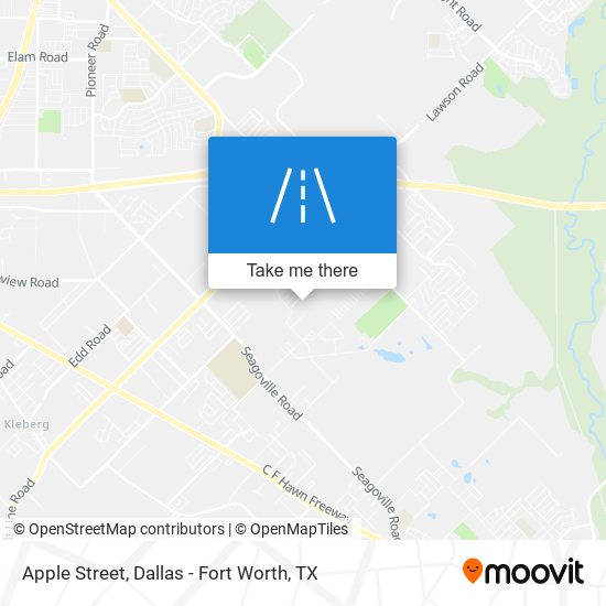Apple Street map