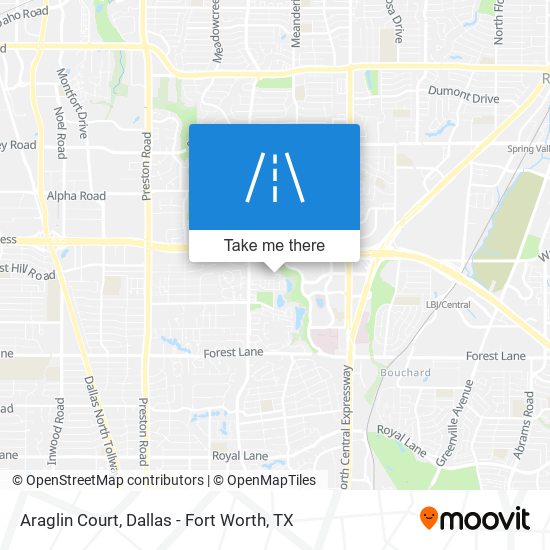 Araglin Court map