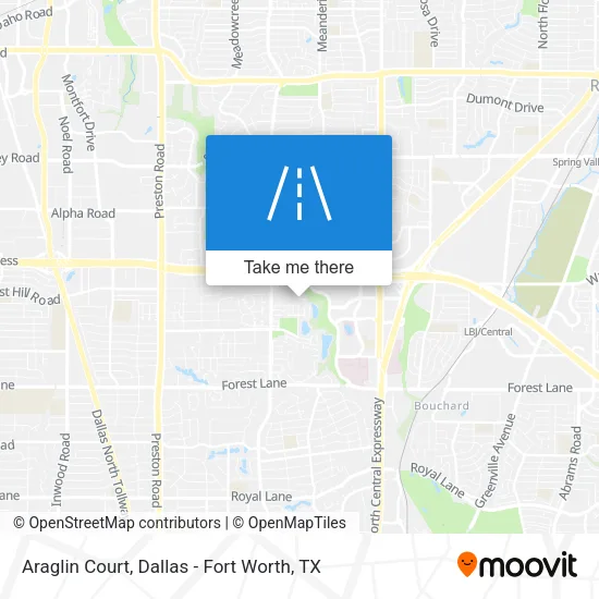Araglin Court map