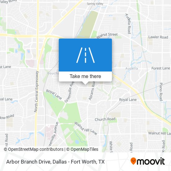 Mapa de Arbor Branch Drive