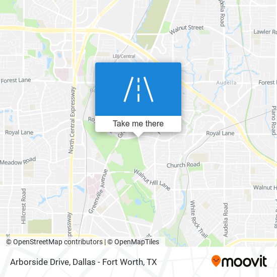 Arborside Drive map