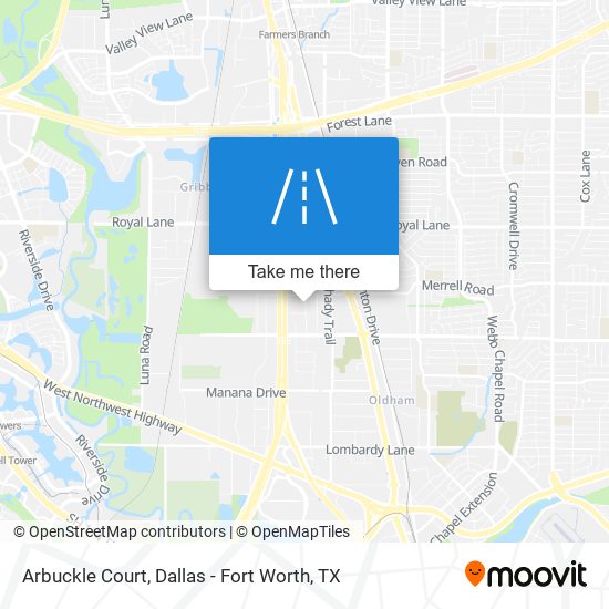 Arbuckle Court map