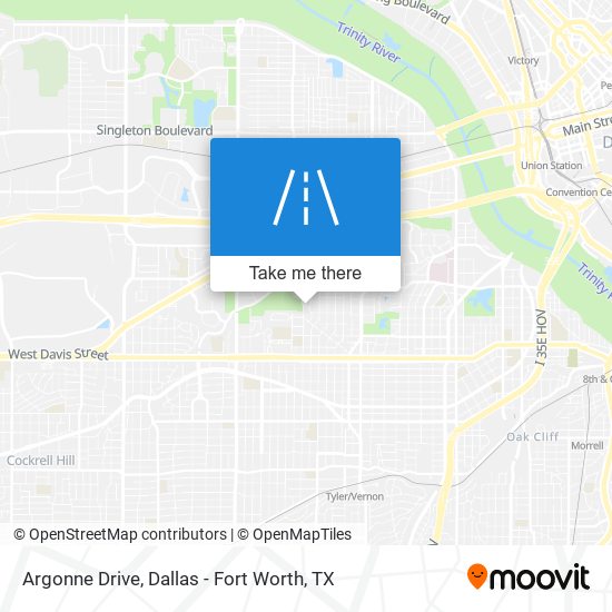 Mapa de Argonne Drive