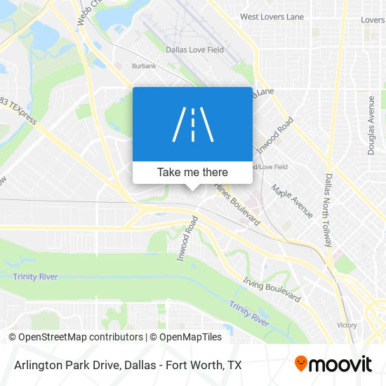 Arlington Park Drive map