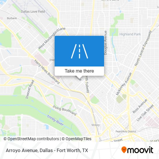 Arroyo Avenue map