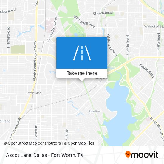 Ascot Lane map