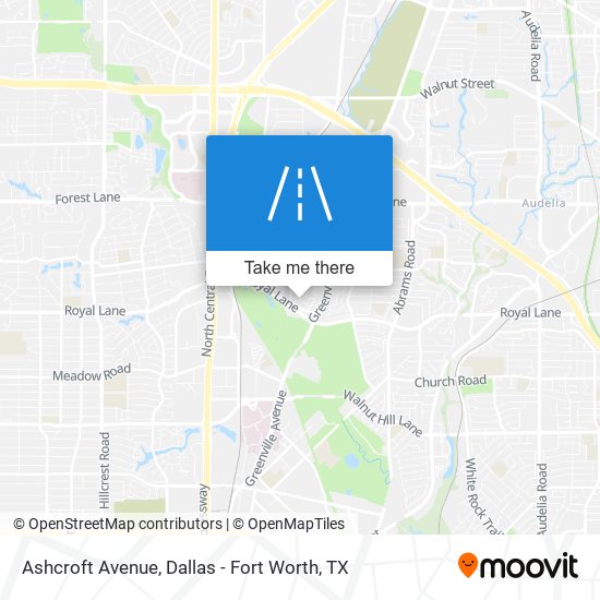 Mapa de Ashcroft Avenue