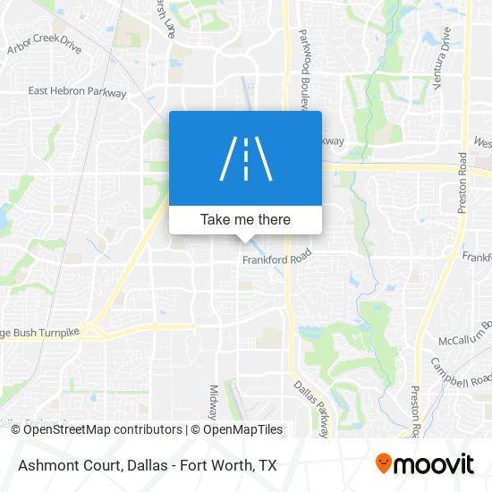 Ashmont Court map