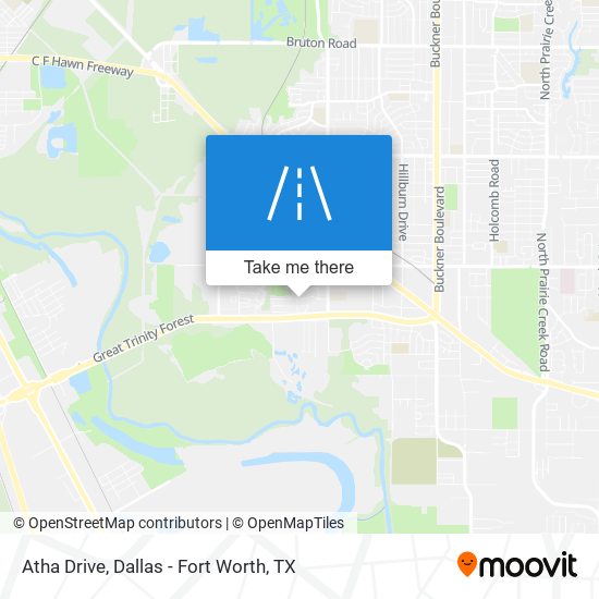 Mapa de Atha Drive
