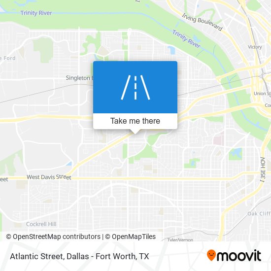 Mapa de Atlantic Street