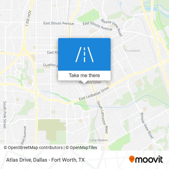 Atlas Drive map