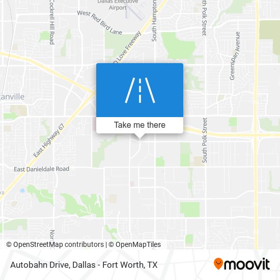 Autobahn Drive map