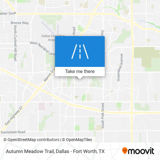Autumn Meadow Trail map