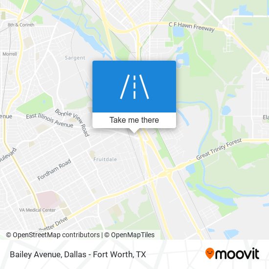 Mapa de Bailey Avenue