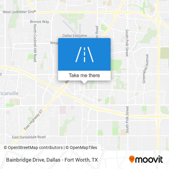 Bainbridge Drive map
