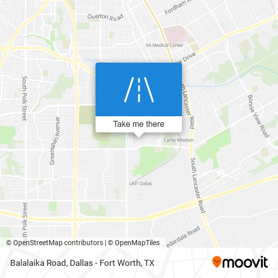 Mapa de Balalaika Road