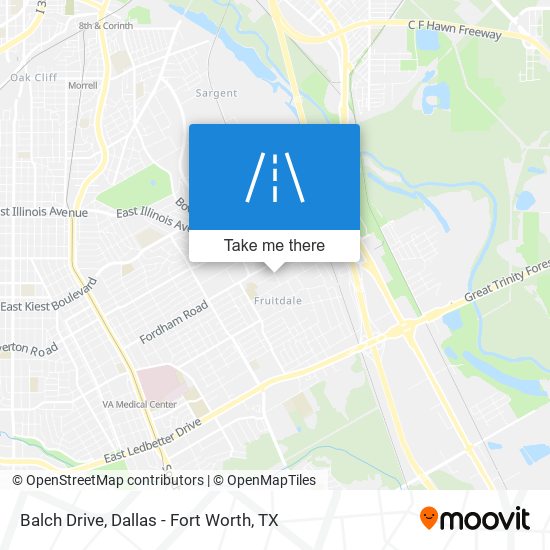 Mapa de Balch Drive