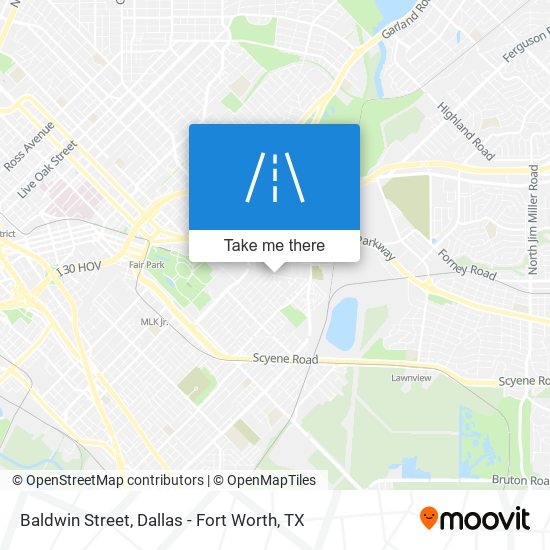 Baldwin Street map