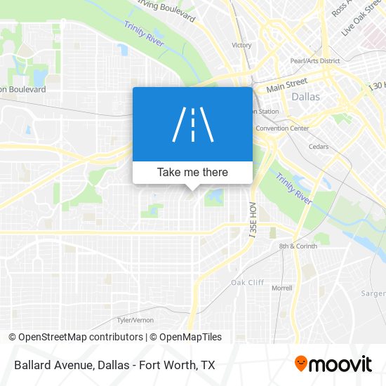 Ballard Avenue map