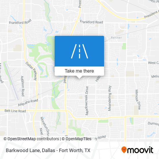 Mapa de Barkwood Lane