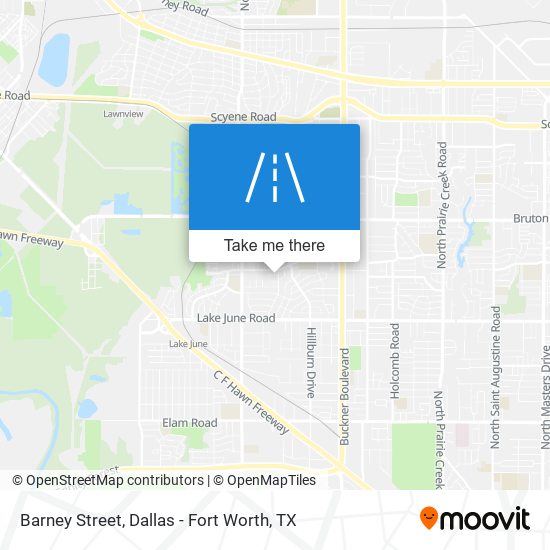 Mapa de Barney Street