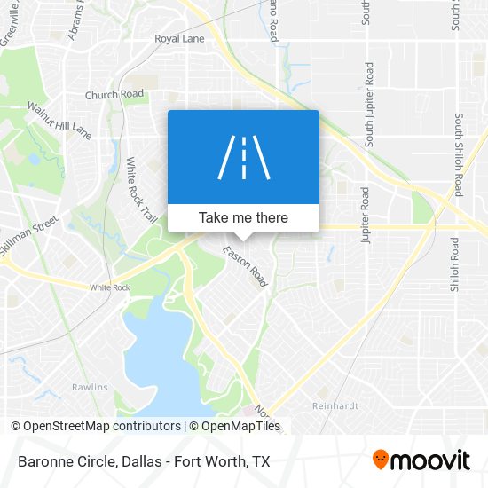 Mapa de Baronne Circle