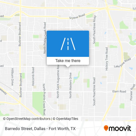Barredo Street map