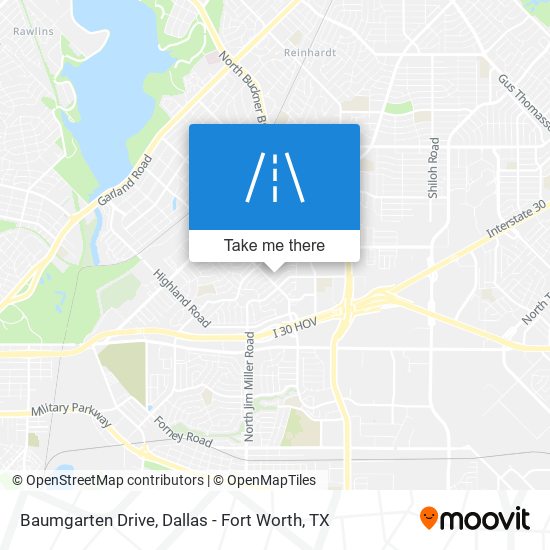 Baumgarten Drive map