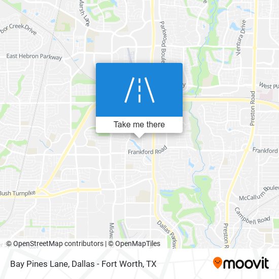 Mapa de Bay Pines Lane