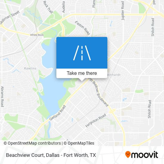 Beachview Court map