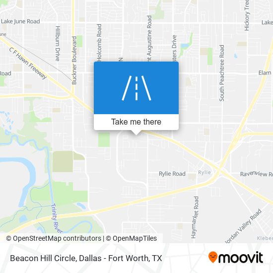 Mapa de Beacon Hill Circle