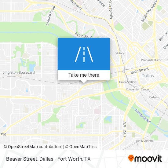 Mapa de Beaver Street