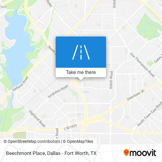 Beechmont Place map