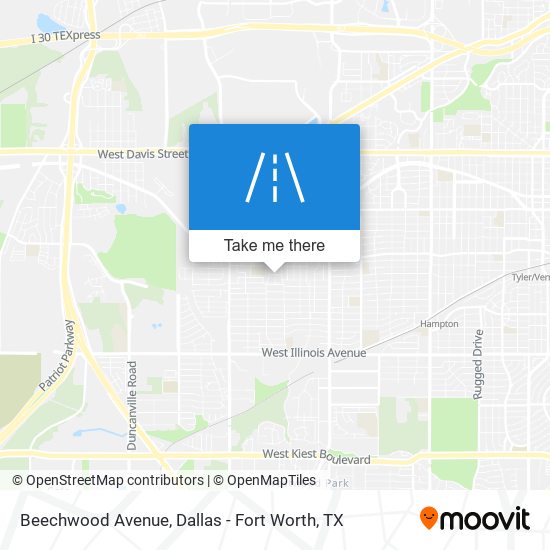 Mapa de Beechwood Avenue