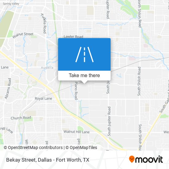 Bekay Street map