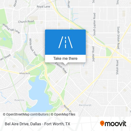 Bel Aire Drive map