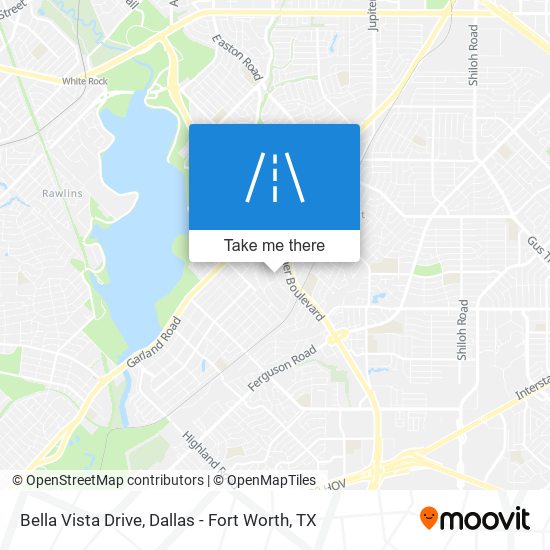 Mapa de Bella Vista Drive