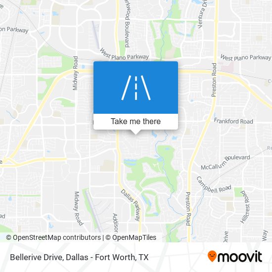 Mapa de Bellerive Drive