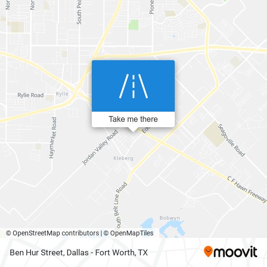 Ben Hur Street map