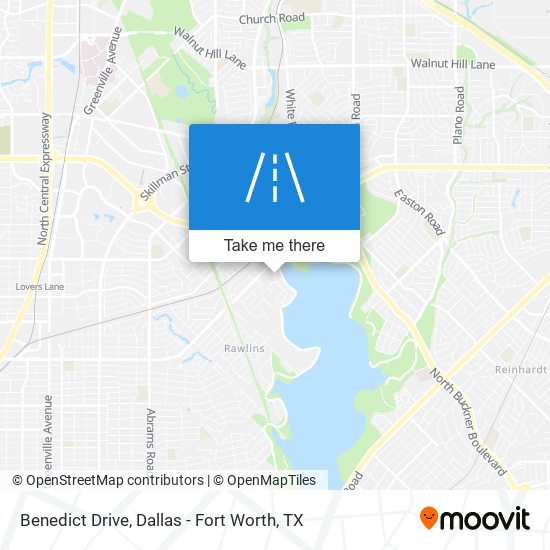 Benedict Drive map