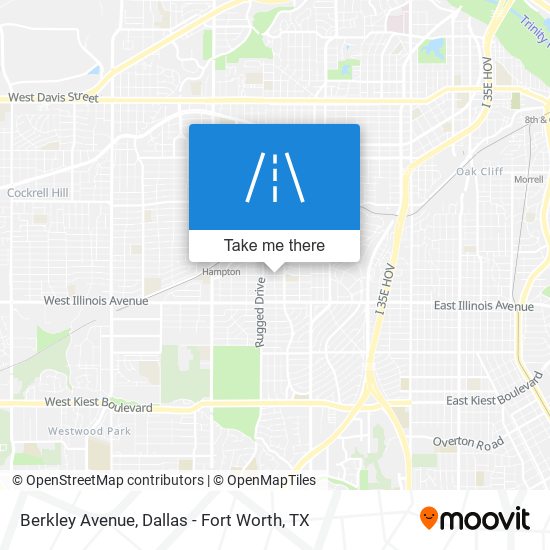 Mapa de Berkley Avenue