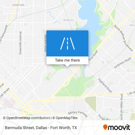 Bermuda Street map