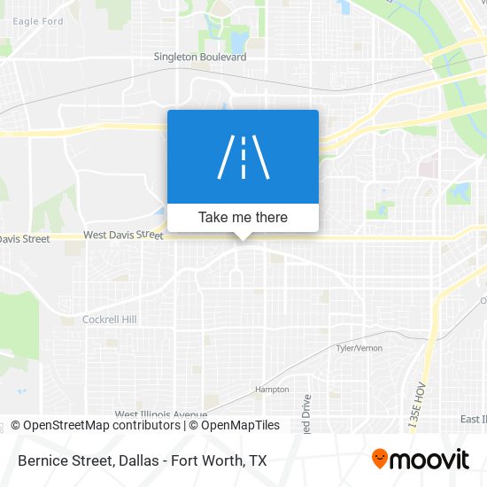 Bernice Street map