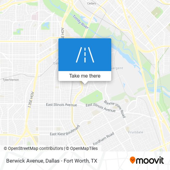 Mapa de Berwick Avenue